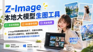（20134期）Z-Image本地大模型生图工具，无任何限制·8G显存可用·完全免费